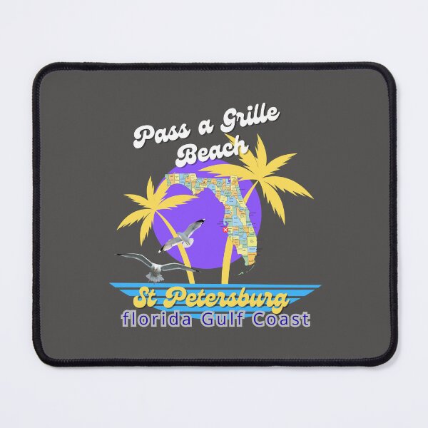Item preview, Pass a Grille Beach St Petersburg Florida  designed and sold by rocklegends99.
