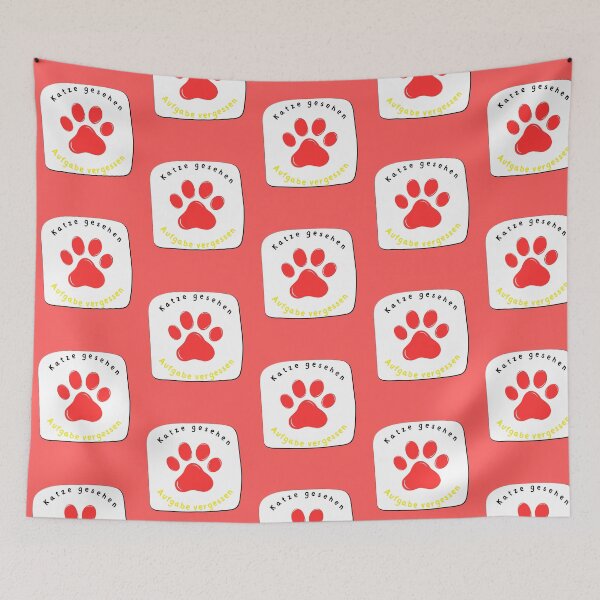 Item preview, Katze gesehen. Aufgabe vergessen – Witziger Katzen Spruch für Katzenfans designed and sold by GOTCHO1.