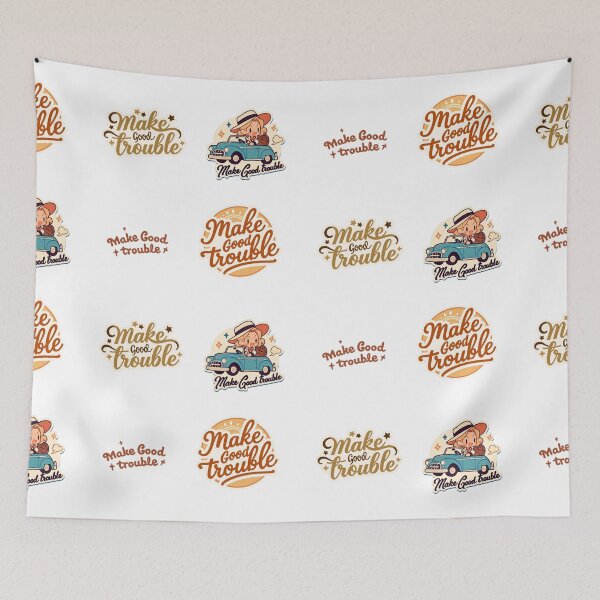 Item preview, Make good trouble sticker pack designed and sold by MendaciousMina.