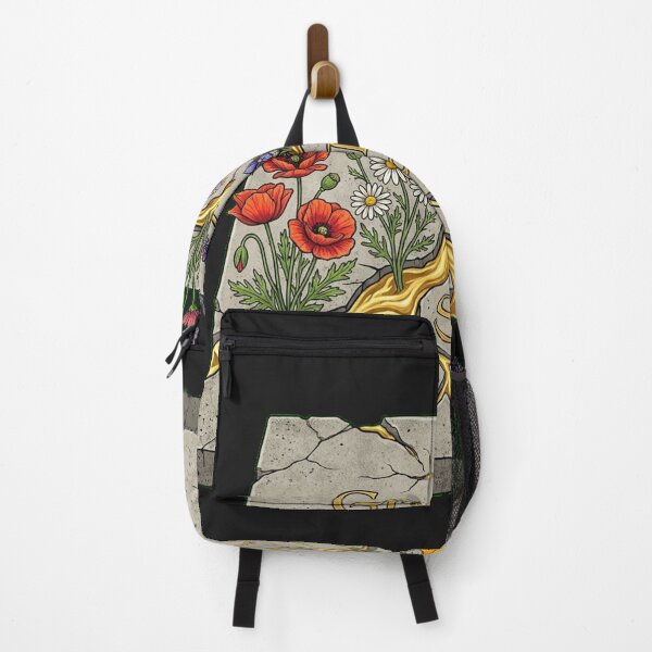 Item preview, Kintsugi Urbanism: Nature Reclaiming the Concrete Jungle designed and sold by Thaivi Design.