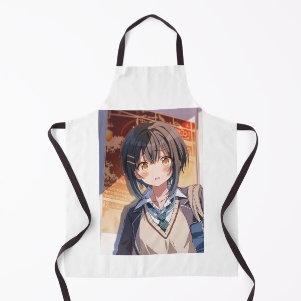 Item preview, Anime Girl with Golden Eyes Portrait designed and sold by Piotrek0001.