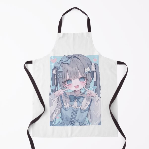 Item preview, Girl with Silver Hair and Ribbons Anime designed and sold by Piotrek0001.