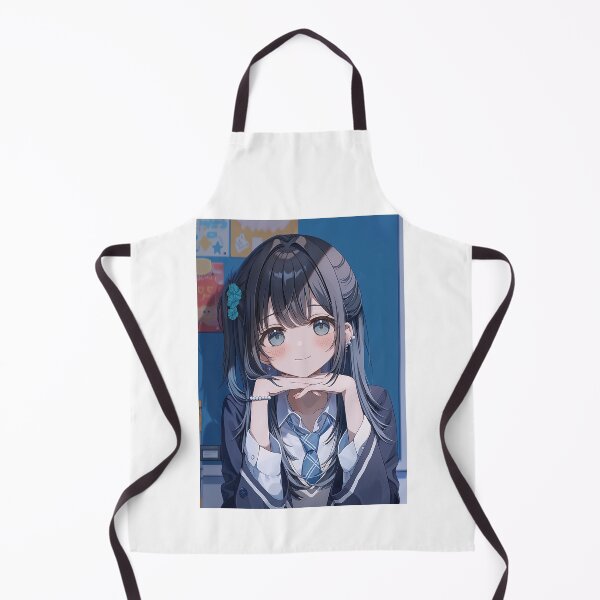 Item preview, Smiling Anime Girl with Peace Sign designed and sold by Piotrek0001.