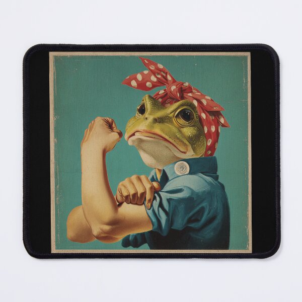Item preview, We can do it, Portland protest frog edition designed and sold by MendaciousMina.