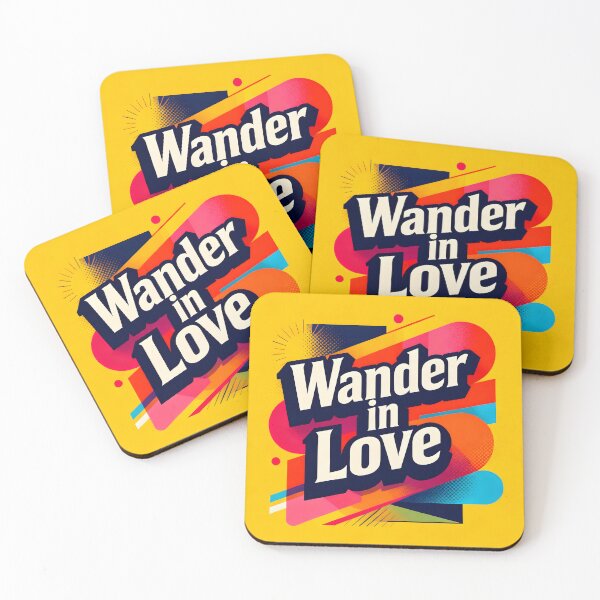 Item preview, Wander in Love – Yellow Travel Romance Design, Anniversary designed and sold by FreeFromDefault.