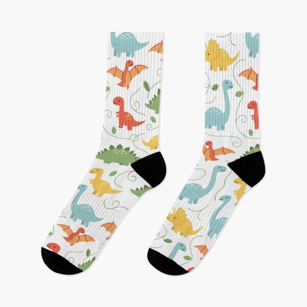 Item preview, Colorful dinosaurs  seamless pattern  designed and sold by Roxburylane.