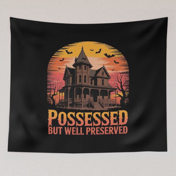 Item preview, Possessed But Well Preserved Victorian Haunted House designed and sold by HORIZBoutique.