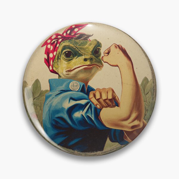 Item preview, We can do it, Portland protest frog edition designed and sold by MendaciousMina.