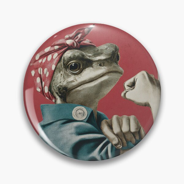 Item preview, We can do it, Portland protest frog edition designed and sold by MendaciousMina.