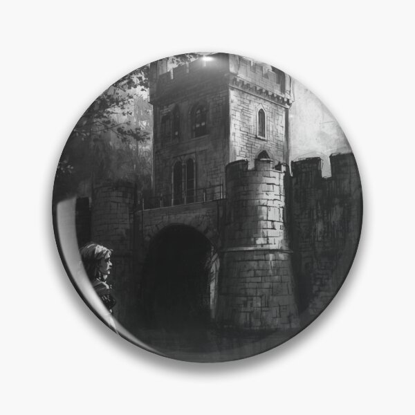 Item preview, Lonely princess beside the castle moat at dusk designed and sold by Rue Market.