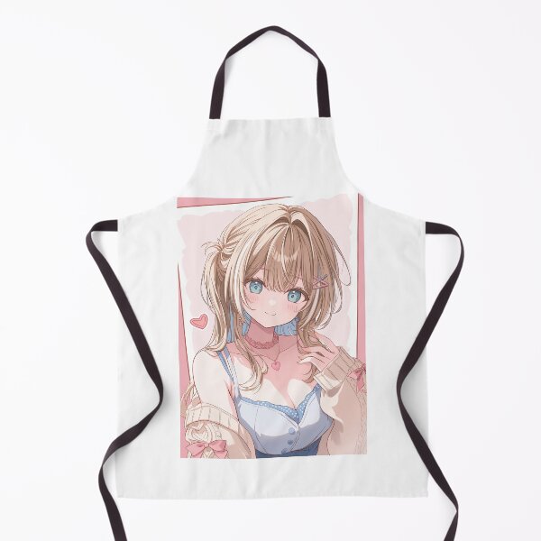 Item preview, Messy Hair Blonde Anime Girl Portrait designed and sold by Piotrek0001.