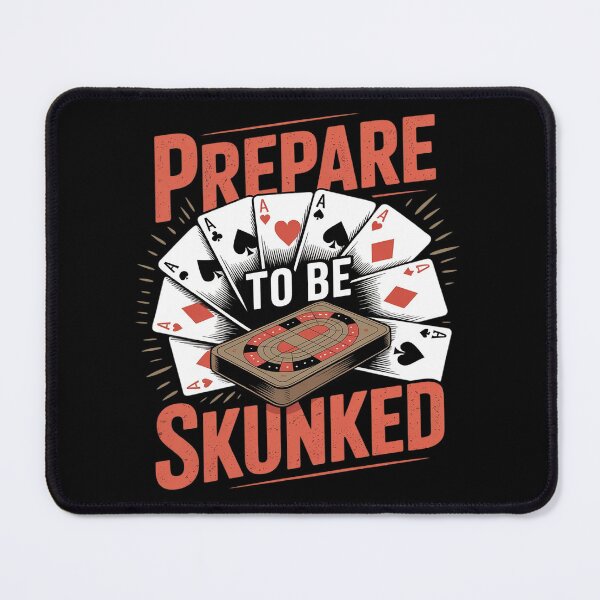 Item preview, Prepare To Be Skunked Peg Card Game Board Game Cribbage designed and sold by HORIZBoutique.