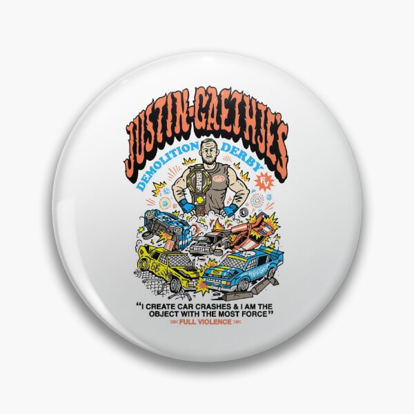 Item preview, Justin Gaethje Demolition Derby designed and sold by JeyVel.