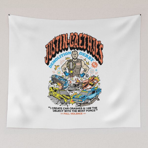 Item preview, Justin Gaethje Demolition Derby designed and sold by JeyVel.