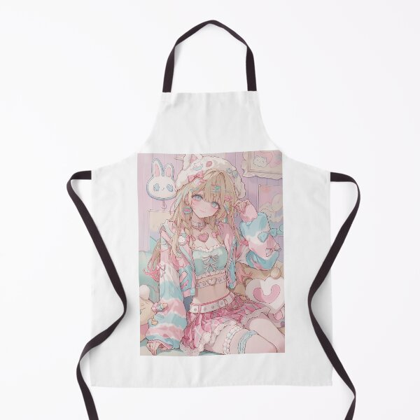 Artikelvorschau, Anime-Mädchen im pastellfarbenen Stil im Schlafzimmer entworfen und verkauft von Piotrek0001.
