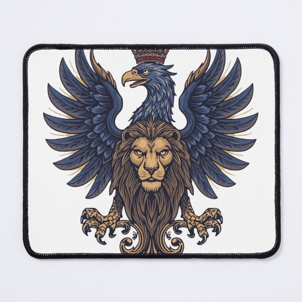 Item preview, Celestial Lion Guardian – Luxury Mythical Animal Art designed and sold by DayMarkThreads.