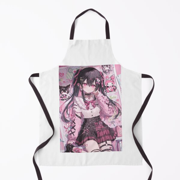 Item preview, Gothic Style Anime Girl with Dark Hair designed and sold by Piotrek0001.