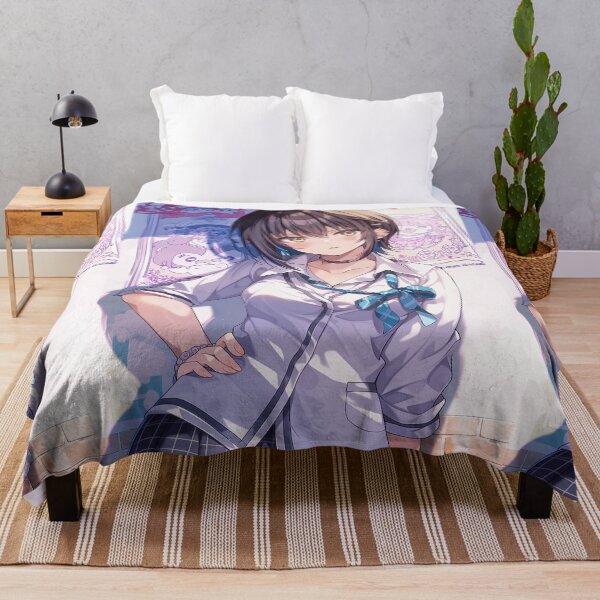 Artikelvorschau, Anime-Schülerin mit kurzen Haaren in Sommeruniform entworfen und verkauft von Piotrek0001.