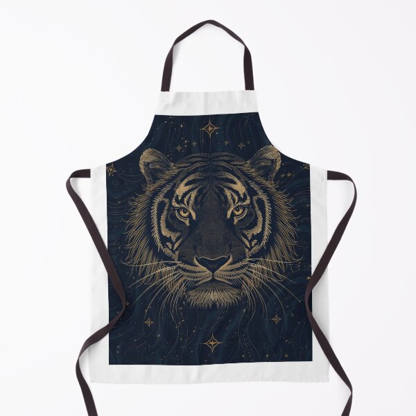 Item preview, Cosmic Tiger Guardian – Celestial Tiger Artwork designed and sold by DayMarkThreads.