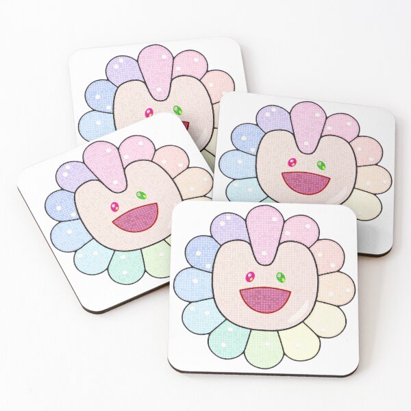 Item preview, Glitter Pixel New Jeans Supernatural Pastel Rainbow Flower designed and sold by Greatbluewhale3.