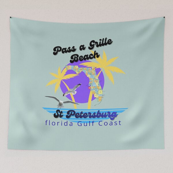 Item preview, Pass a Grille Beach on florida gulf coast designed and sold by rocklegends99.
