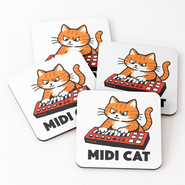 Item preview, MIDI CAT designed and sold by Matinez Pink.