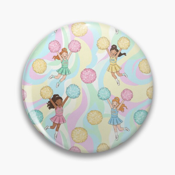 Item preview, Cheerleader pastel pattern  designed and sold by Roxburylane.