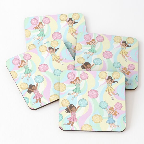 Item preview, Cheerleader pastel pattern  designed and sold by Roxburylane.