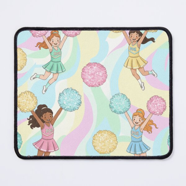 Item preview, Cheerleader pastel pattern designed and sold by Roxburylane.