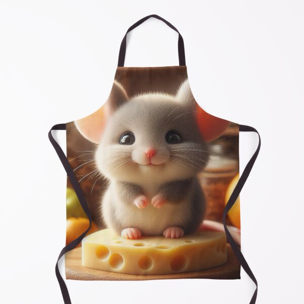 Item preview, Little Mouse Standing on Cheese designed and sold by TinCatOutPost.