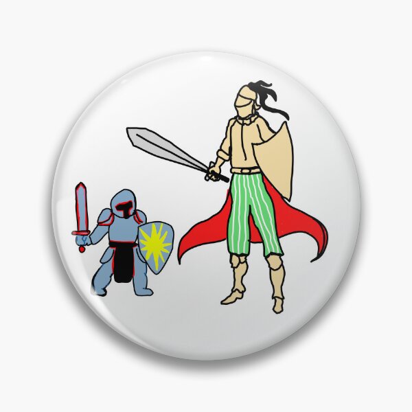 Artikelvorschau, Ritter im Pyjama gegen Ritter in Rüstung – Lustiges mittelalterliches Design entworfen und verkauft von Theo86.