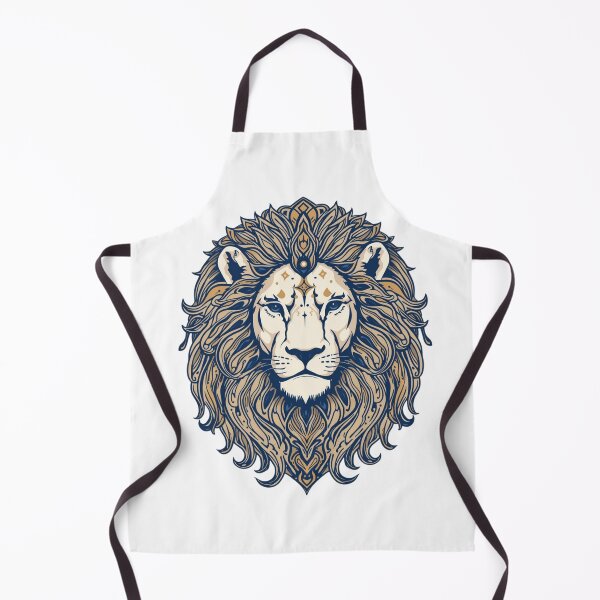 Item preview, Celestial Lion Guardian – Luxury Mythical Animal Art designed and sold by DayMarkThreads.