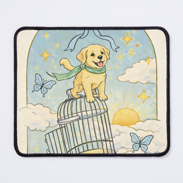 Item preview, Sunny Stay-at-Home Pup designed and sold by Matinez Pink.