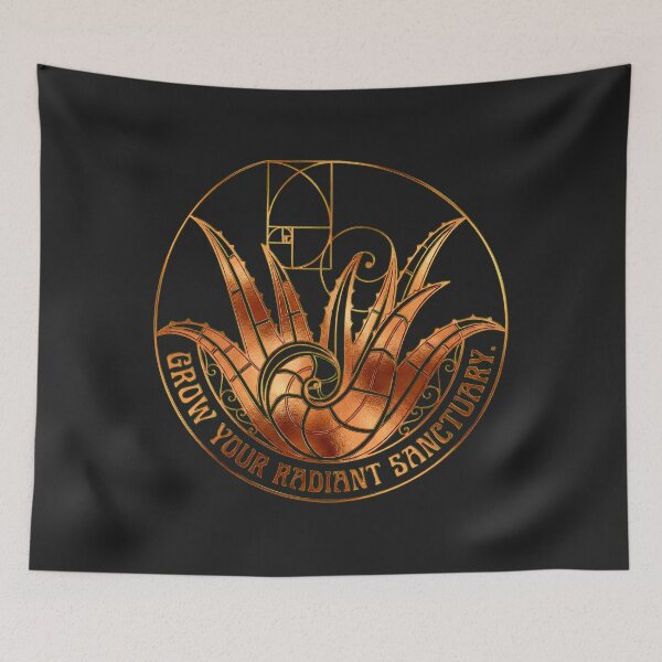 Item preview, Algorithmic Aloe: Fibonacci Copper Geometry designed and sold by Thaivi Design.