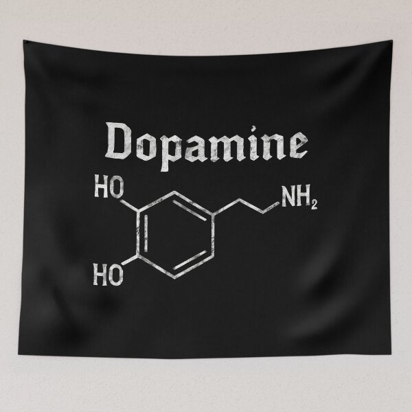 Item preview, Dopamine Molecule – Chemistry Brain Happiness designed and sold by Mortisigil.