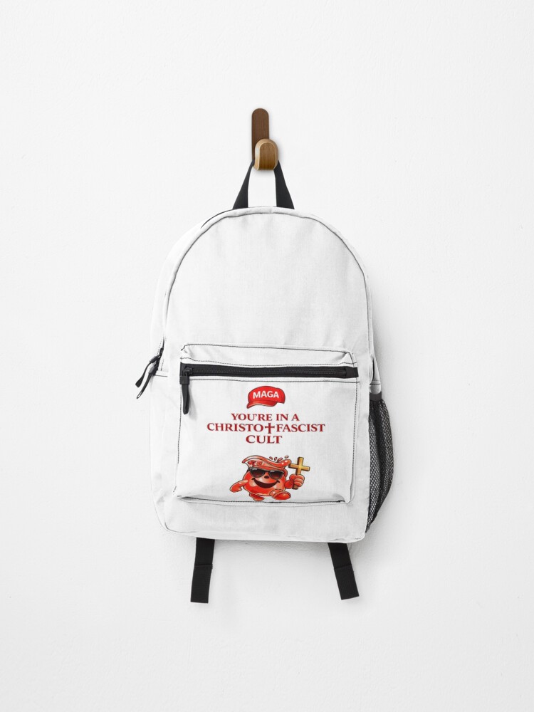 Thumbnail 1 of 3, Backpack, fascist designed and sold by paredesi.