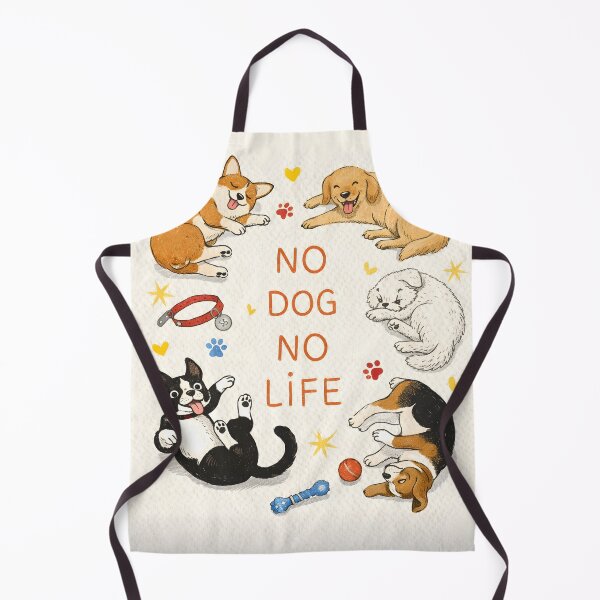 Item preview, No Dog No Life designed and sold by Matinez Pink.