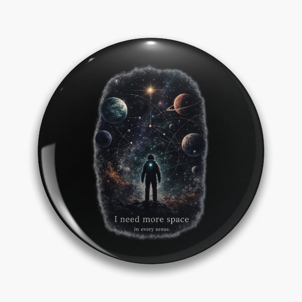 Item preview, I Need More Space – Surreal Astronaut Cosmic Art for Space Lovers designed and sold by wanado.