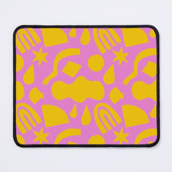 Item preview, Rain and Rainbows - Yellow and Pink designed and sold by AugustEleven.