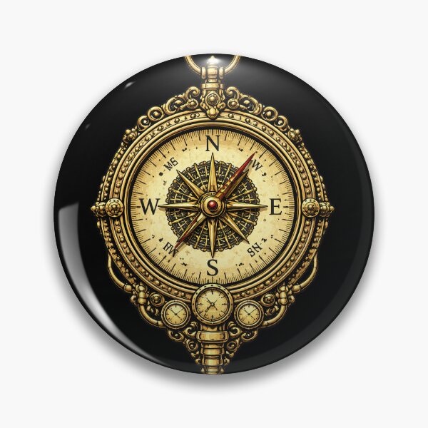 Item preview, Guiding Compass designed and sold by Ilona Abou-Zolof.