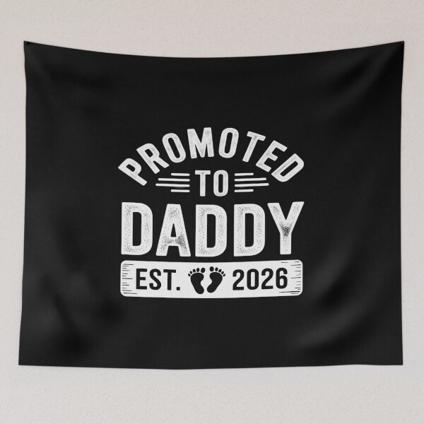 Item preview, Promoted To Daddy est. 2026 Soon to be Daddy est. 2026 designed and sold by HORIZBoutique.