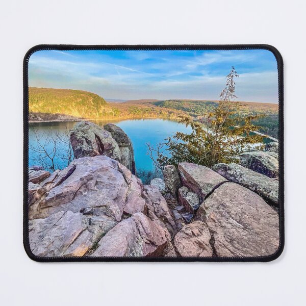 Item preview, Rocky Bluff Overlooking Devil’s Lake – Scenic Cliffside View designed and sold by aadventures.