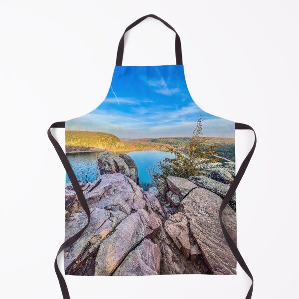 Item preview, Rocky Bluff Overlooking Devil’s Lake – Scenic Cliffside View designed and sold by aadventures.