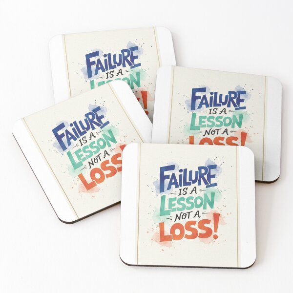 Item preview, Failure Is a Lesson, Not a Loss designed and sold by TEEVOLT8.