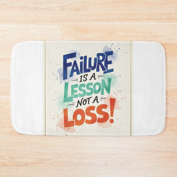 Item preview, Failure Is a Lesson, Not a Loss designed and sold by TEEVOLT8.