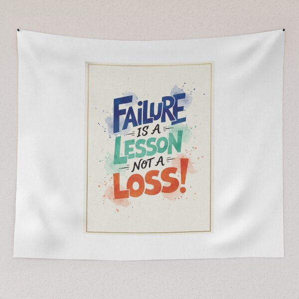 Item preview, Failure Is a Lesson, Not a Loss designed and sold by TEEVOLT8.