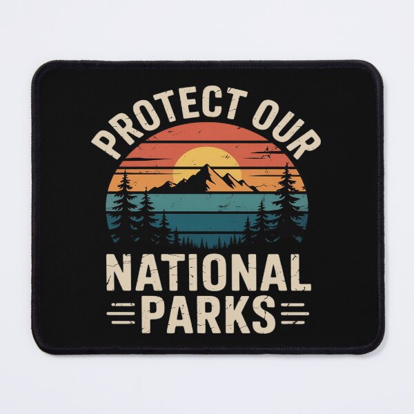 Item preview, Protect Our National Parks Camping Lover Hiking designed and sold by HORIZBoutique.
