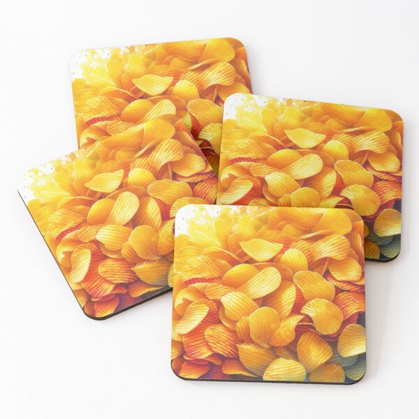Item preview, Crunchy Salty Potato Chips designed and sold by TinCatOutPost.