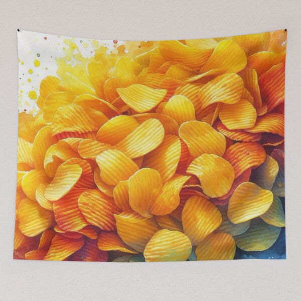 Item preview, Crunchy Salty Potato Chips designed and sold by TinCatOutPost.