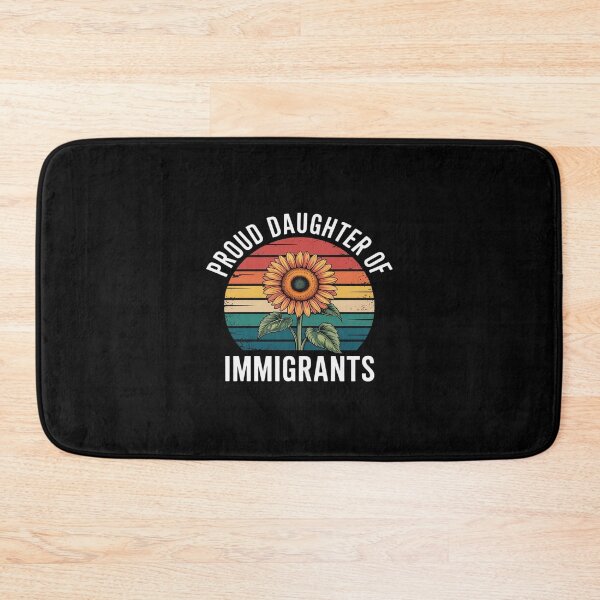 Item preview, Proud Daughter of Immigrants Floral Sunset designed and sold by HORIZBoutique.